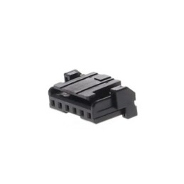 100 pcs - 505570-0601 Molex, Micro-Lock Plus Female Crimp Connector Housing, 2mm Pitch, 6 Way, 1 Row