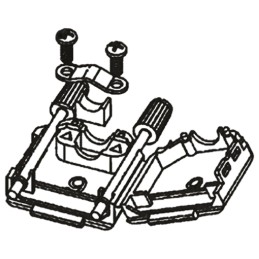 1 pcs - TE Connectivity 885000 Series Nylon D Sub Backshell, 9 Way