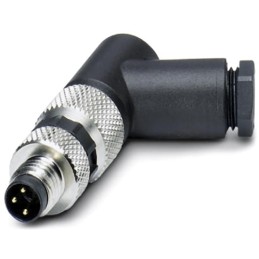 1 pcs - Phoenix Contact Circular Connector, 3 Contacts, Cable Mount, M8 Connector, Plug, Male, IP67, SACC Series