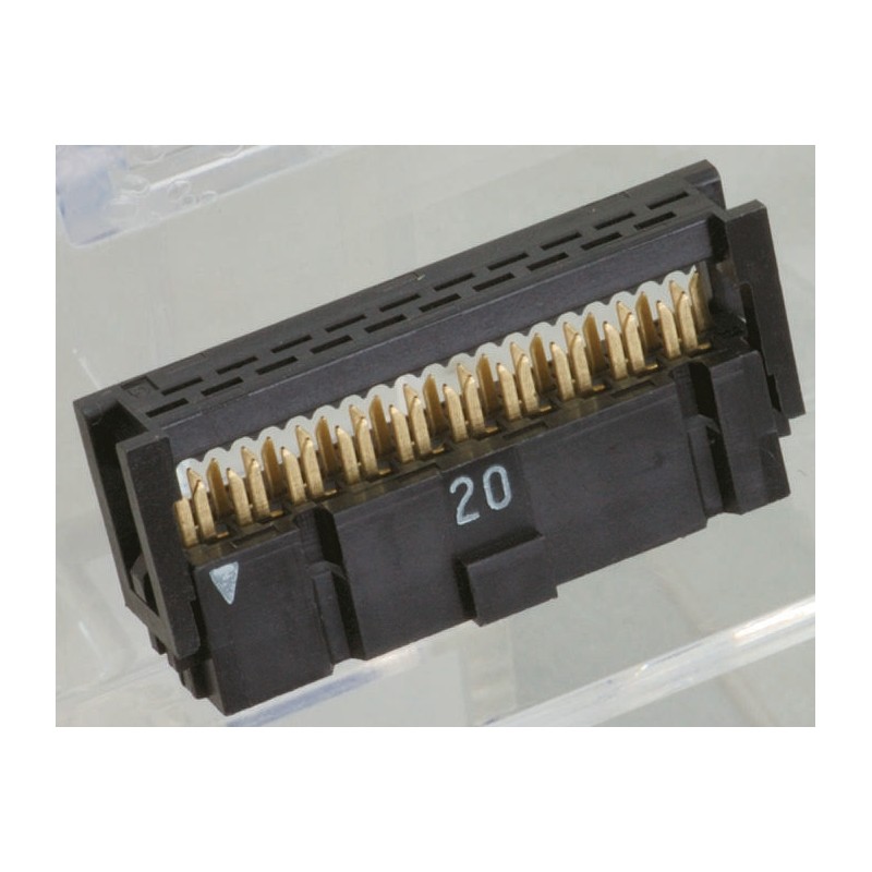 1 pcs - JAE 10-Way IDC Connector Socket for Cable Mount, 2-Row