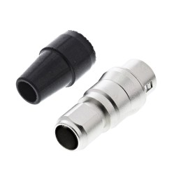 1 pcs - Hirose Circular Connector, 6 Contacts, Cable Mount, Miniature Connector, Plug, Male, HR10 Series