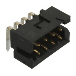 20 pcs - 878330831 Molex Milli-Grid Series Right Angle PCB Header, 8 Contact(s), 2.0mm Pitch, 2 Row(s), Shrouded