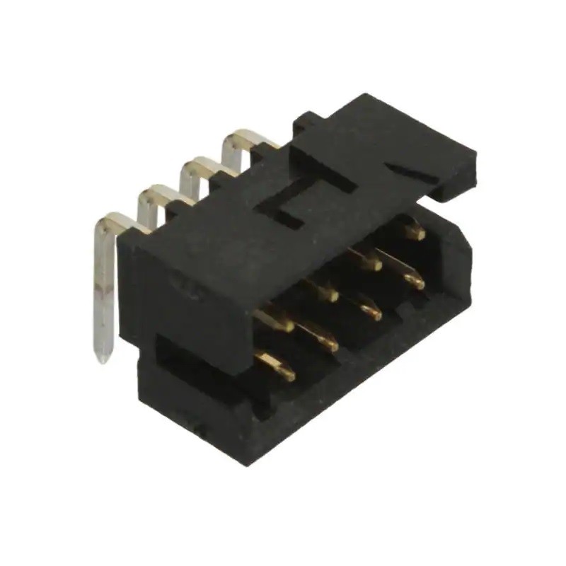 20 pcs - 878330831 Molex Milli-Grid Series Right Angle PCB Header, 8 Contact(s), 2.0mm Pitch, 2 Row(s), Shrouded