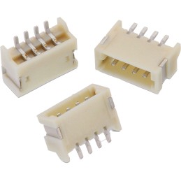 20 pcs - 648107131822 Wurth Elektronik WR-WTB Series Right Angle PCB Header, 7 Contact(s), 1.5mm Pitch, 1 Row(s)