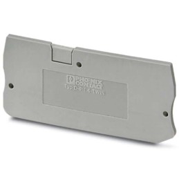 5 pcs - Phoenix Contact D-PT Series End Cover for Use with DIN Rail Terminal Blocks