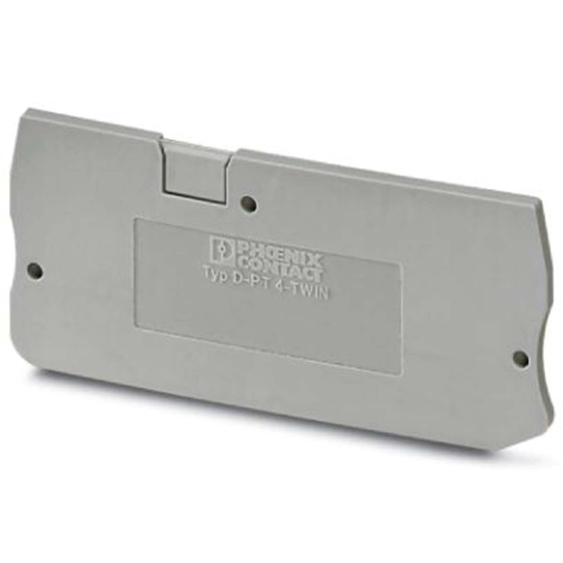 5 pcs - Phoenix Contact D-PT Series End Cover for Use with DIN Rail Terminal Blocks