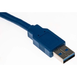 1 pcs - RS PRO USB 3.0 Cable, Male USB A to Male USB A Cable, 5m