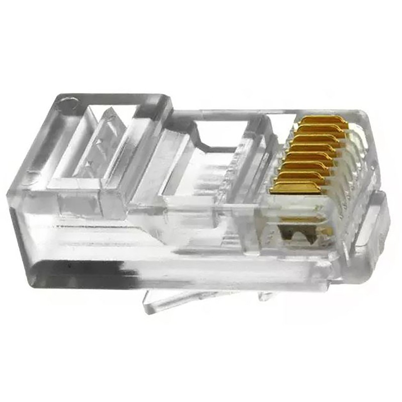50 pcs - 937-SP-3088 Bel-Stewart 937-SP Series Male RJ45 Connector, Cable Mount
