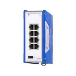 1 pcs - Hirschmann SPIDER Series Unmanaged Ethernet Switch, 8 RJ45 Ports, 100Mbit/s Transmission, 9.6 - 32V dc