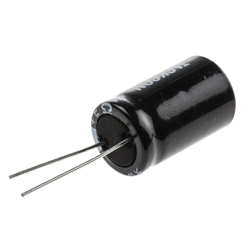 20 pcs - RS PRO 470μF Aluminium Electrolytic Capacitor 100V dc, Radial, Through Hole