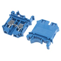 50 pcs - RS PRO DIN Rail Terminal Block, Single-Level, Screw Termination