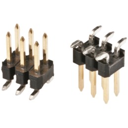 50 pcs - M20-8760442 HARWIN M20 Series Straight Surface Mount Pin Header, 8 Contact(s), 2.54mm Pitch, 2 Row(s), Unshrouded