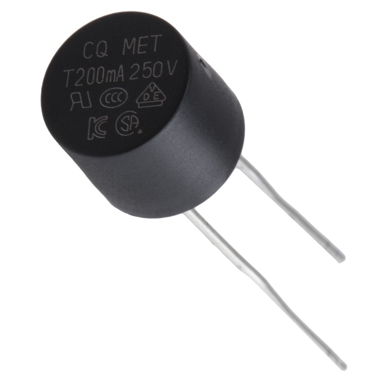 50 pcs - RS PROPC Board Non Resettable Fuse, Radial 200mA, 250V