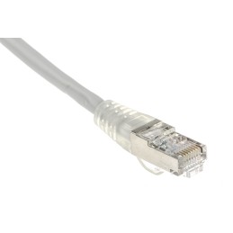 1 pcs - RS PRO Cat5e Male RJ45 to Male RJ45 Ethernet Cable, F/UTP, Grey PVC Sheath, 2m
