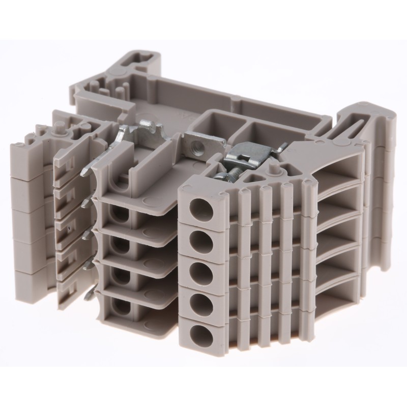 20 pcs - 1577340000 Weidmuller 1-Contact Interface Module, Clamping Yoke Connector, DIN Rail Mount, 16A