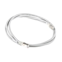 1 pcs - RS PRO Cat5e Male RJ45 to Male RJ45 Ethernet Cable, F/UTP, Grey PVC Sheath, 2m