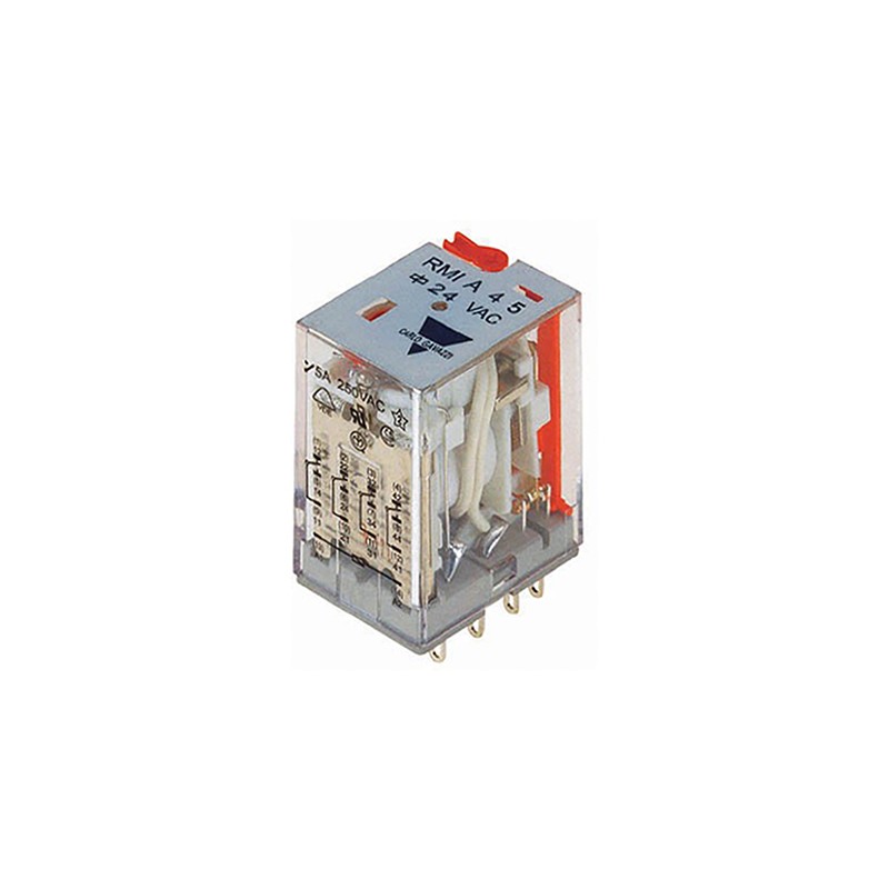 1 pcs - Carlo Gavazzi RMI Series Solid State Relay, 5 A Load, Plug-In Mount, 30 V dc Load, 24 V dc Control
