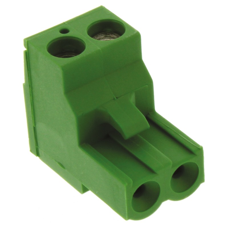 20 pcs - 796634-2 TE Connectivity 5.08mm Pitch 2 Way Pluggable Terminal Block, Plug, Cable Mount, Screw Down Termination