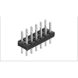 50 pcs - A3B-12PA-2DSA(51) Hirose A3B Series Straight Through Hole Pin Header, 12 Contact(s), 2.0mm Pitch, 2 Row(s), Unshrouded