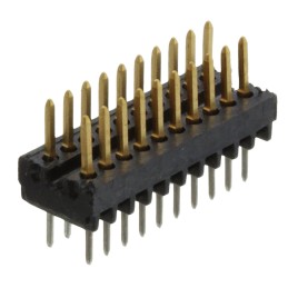 20 pcs - 5-103916-2 TE Connectivity AMPMODU System 50 Series Straight Through Hole Pin Header, 20 Contact(s), 1.27mm Pitch, 2 Ro