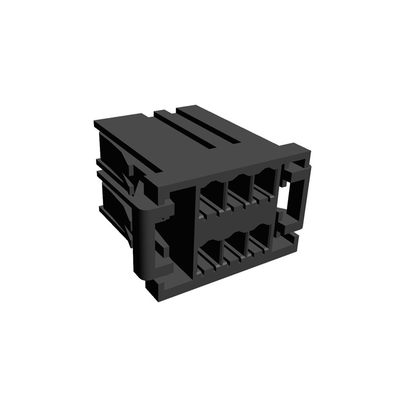 20 pcs - 1-178127-6 TE Connectivity, Dynamic 3000 Female Connector Housing, 3.81mm Pitch, 6 Way, 2 Row