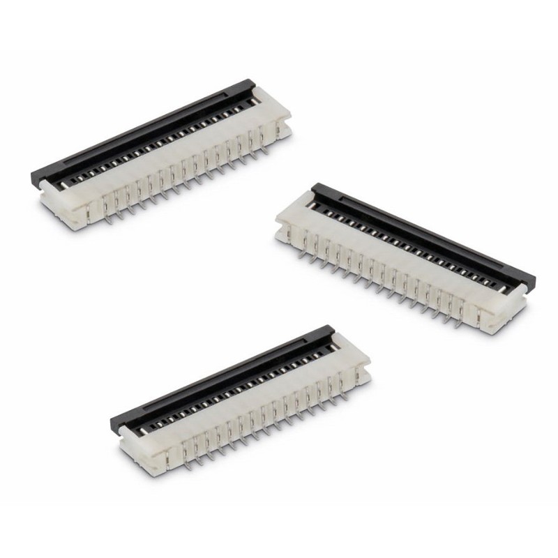 20 pcs - 686114148922 Wurth Elektronik, WR-FPC 1mm Pitch 14 Way Horizontal Female FPC Connector, ZIF Bottom Contact