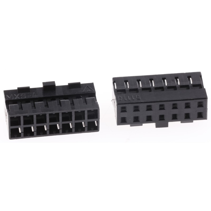 50 pcs - 51110-1451 Molex, Milli-Grid Female Connector Housing, 2mm Pitch, 14 Way, 2 Row