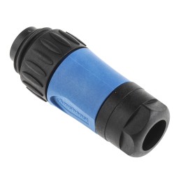 1 pcs - Amphenol Industrial Circular Connector, 3 + PE Contacts, Cable Mount, Plug, Male, IP65, IP67, Ecomate Series