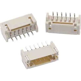 20 pcs - 620108131822 Wurth Elektronik WR-WTB Series Right Angle PCB Header, 8 Contact(s), 2.0mm Pitch, 1 Row(s)