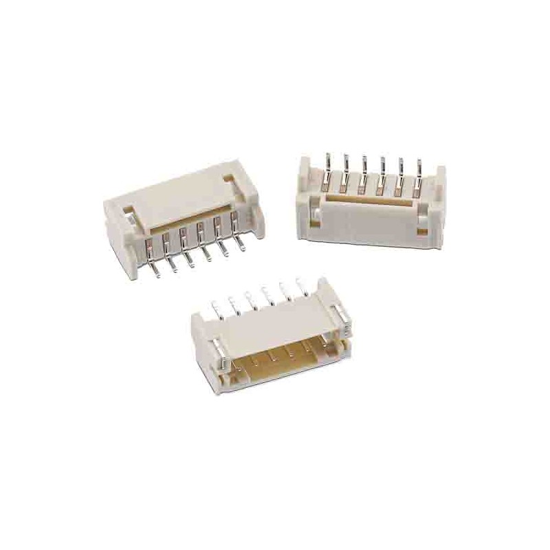 20 pcs - 620108131822 Wurth Elektronik WR-WTB Series Right Angle PCB Header, 8 Contact(s), 2.0mm Pitch, 1 Row(s)