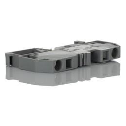 20 pcs - 282-901 Wago 282 Series Grey Feed Through Terminal Block, 6mm², Single-Level, Cage Clamp Termination