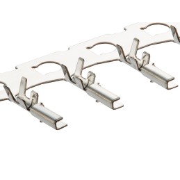 500 pcs - 502381-0000 Molex CLIK-Mate Series Male Crimp Terminal, 28AWG Min, 26AWG Max