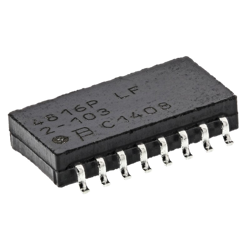 20 pcs - 4816P-2-103LF Bourns, 4800P 10kΩ ±2% Bussed Resistor Array, 15 Resistors, 1.28W total, SOM, Standard SMT