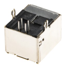 20 pcs - 61729-1011BLF Amphenol ICC Right Angle, Through Hole, Socket Type B 2.0 USB Connector