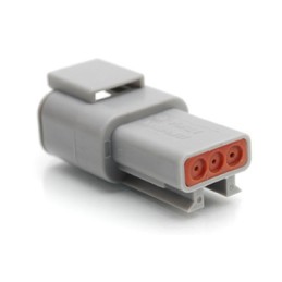 20 pcs - ATM04-3P Amphenol Industrial, ATM Automotive Connector Socket 3 Way, Crimp Termination