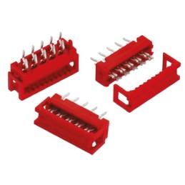 20 pcs - 690207101272 Wurth Elektronik 12-Way IDC Connector Plug for Through Hole Mount, 2-Row