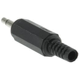 20 pcs - 1532 06 Lumberg Jack Connector 3.5 mm Cable Mount Mono Plug, 2Pole 1A