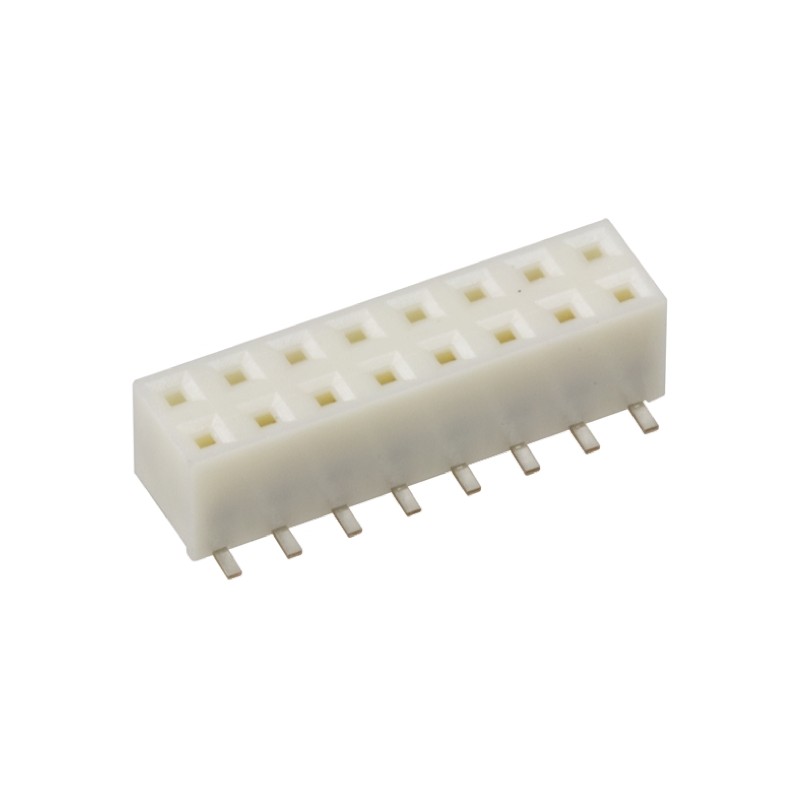 20 pcs - A3A-16DA-2SV(71) Hirose A3A Series Straight Surface Mount PCB Socket, 16-Contact, 2-Row, 2mm Pitch, Solder Termination