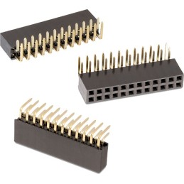 20 pcs - 613022243121 Wurth Elektronik WR-PHD Series Angled PCB Socket, 22-Contact, 2-Row, 2.54mm Pitch