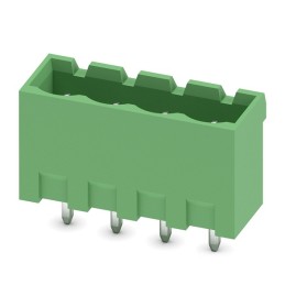 20 pcs - 1755752 Phoenix Contact 5.08mm Pitch 4 Way Pluggable Terminal Block, Header, DIN Rail, Solder Termination