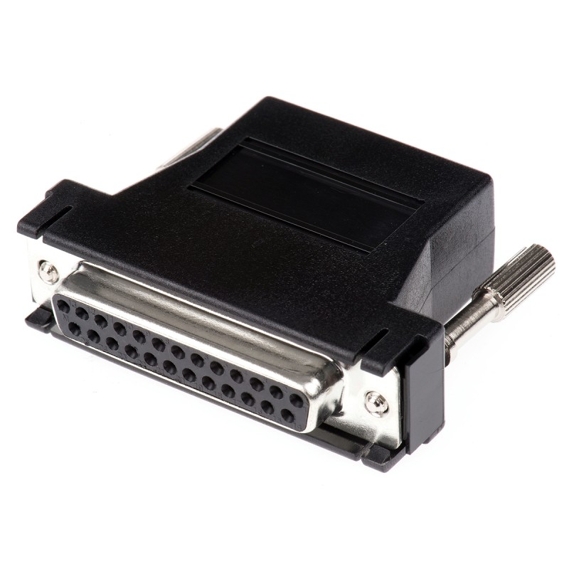1 pcs - RS PRO D Sub Adapter Female 25 Way D-Sub to Female RJ45