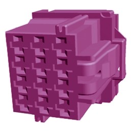 20 pcs - 5-968972-1 TE Connectivity, AMP MCP 2.8 Automotive Connector Socket 12 Way