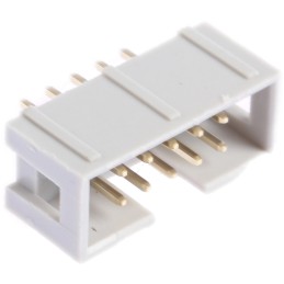 1 pcs - RS PRO 10-Way IDC Connector Plug for Through Hole Mount, 2-Row