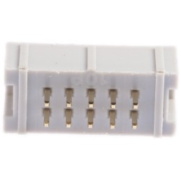 1 pcs - RS PRO 10-Way IDC Connector Plug for Through Hole Mount, 2-Row