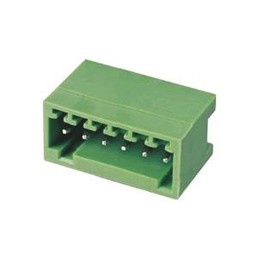 50 pcs - RS PRO 3.81mm Pitch 4 Way Right Angle Pluggable Terminal Block, Header, Through Hole, Solder Termination