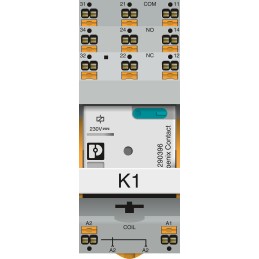 1 pcs - Phoenix Contact RIF-3-RPT-LDP-24DC/3X21 Series Interface Relay, DIN Rail Mount, 24V dc Coil, 3PDT, 3-Pole