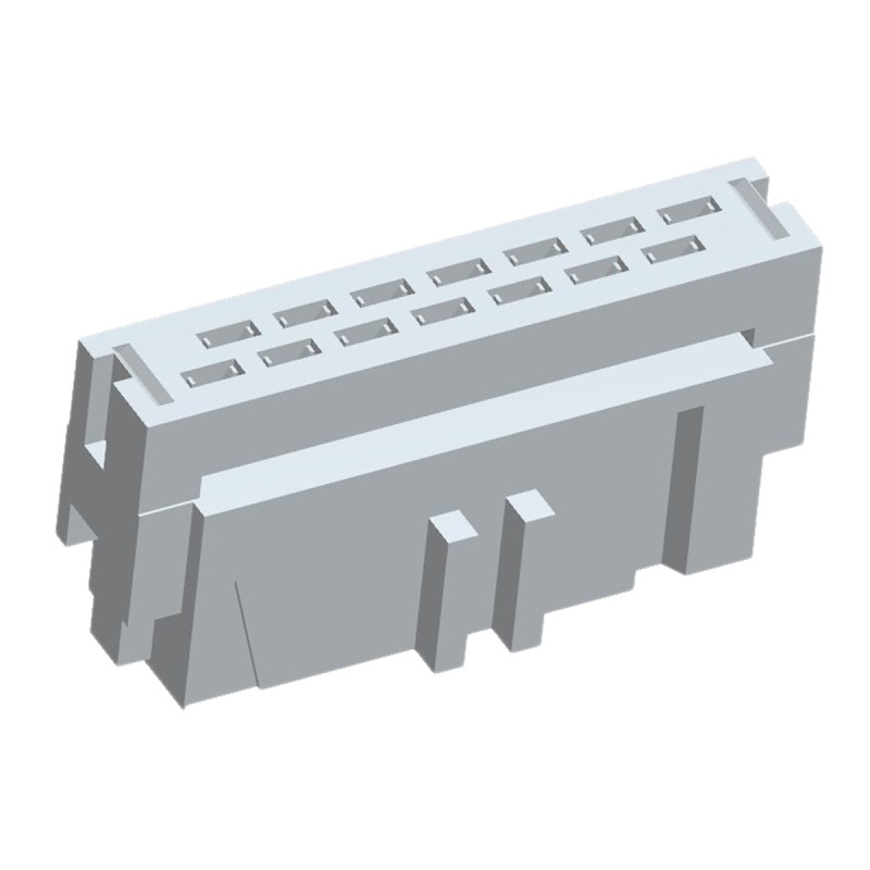 20 pcs - 1-215915-4 TE Connectivity 14-Way IDC Connector Socket for Cable Mount, 2-Row
