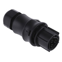 1 pcs - Wieland RST20i3 Series Circular Connector, 3-Pole, Female, Cable Mount, 20A, IP68