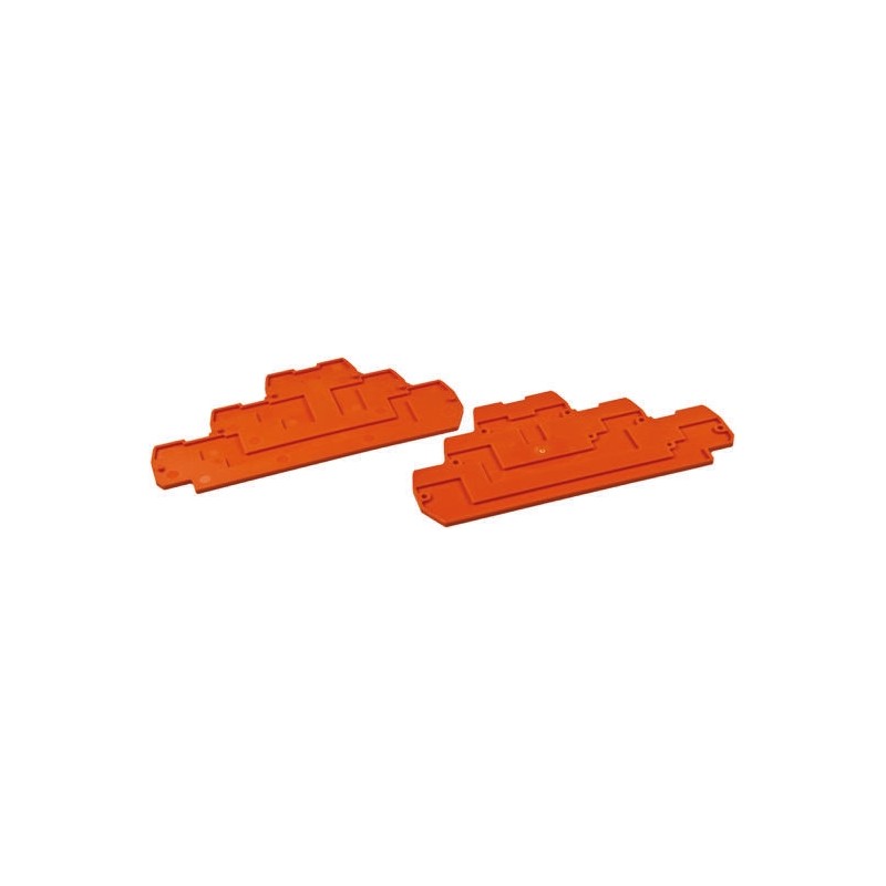 50 pcs - 870-569 Wago 870 Series End and Intermediate Plate for Use with 870 Series Triple Level Terminal Blocks