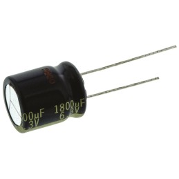 20 pcs - EEUFK0J182S Panasonic 1800μF Aluminium Electrolytic Capacitor 6.3V dc, Radial, Through Hole - EEUFK0J182S